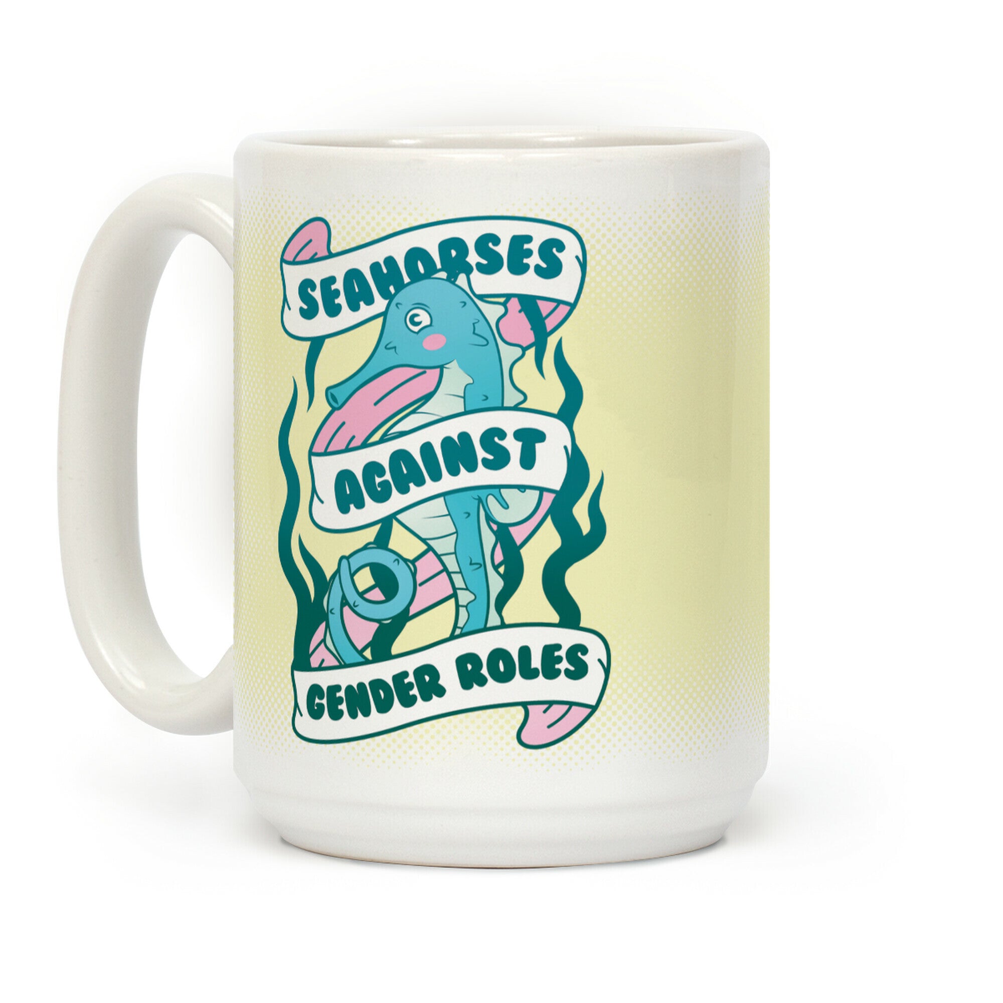 Seahorses Against Gender Roles Coffee Mug